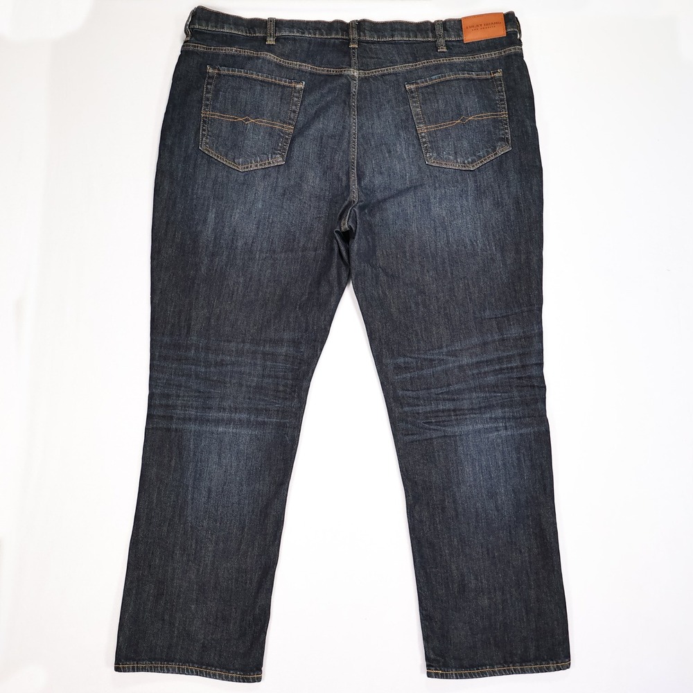 LUCKY BRAND Men's Size 48x32 Barite 410 Athletic Fit Dark Wash Denim Jeans - Picture 6 of 10